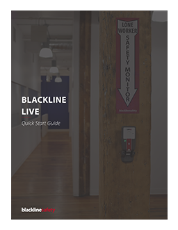 Blackline Live Schnellstartanleitung