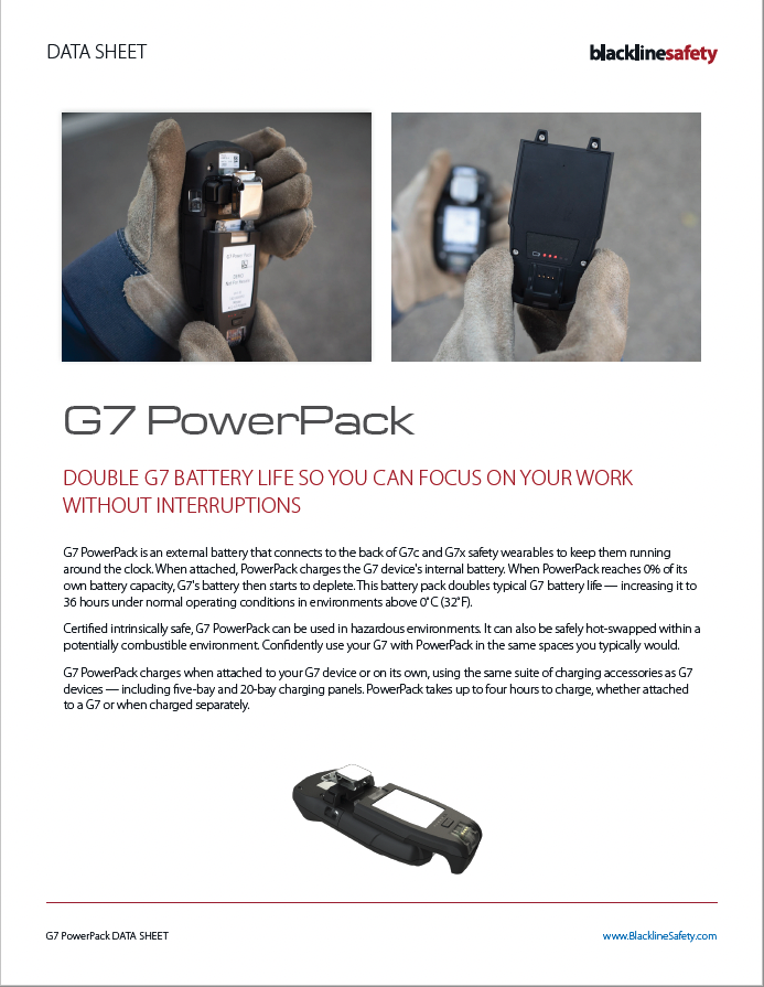 G7 PowerPack-Datenblatt